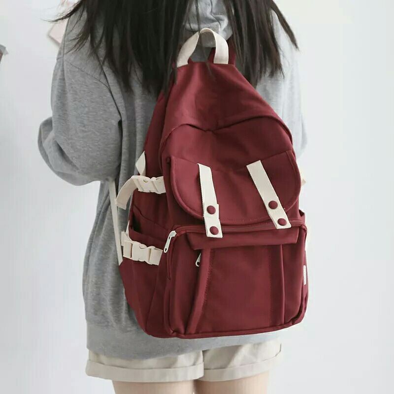 Holiday Bag New Arrival Tas Sekolah Anak Perempuan Sd Smp Sma Backpack Cewek Ransel Backpack Sekolah Kuliah Kerja Wanita