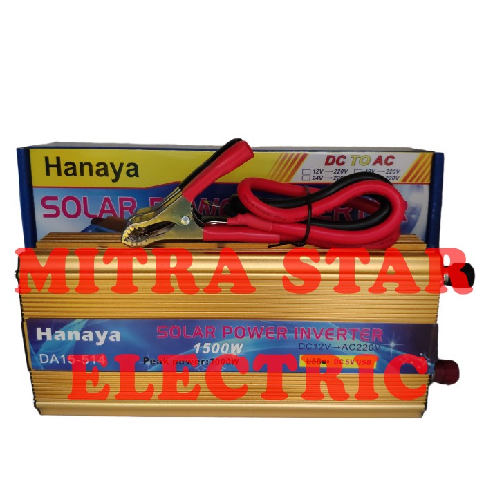 Inverter Da15-514 1500Watt Hanaya, Inverter Hanaya Da15-514 1500Watt