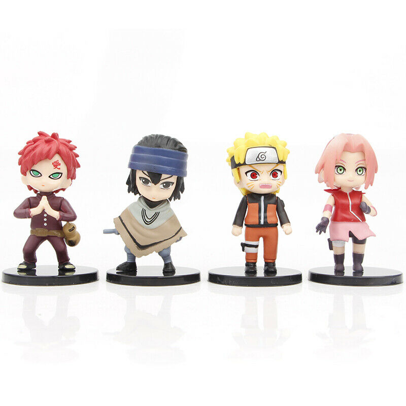 Mainan Action Figure Naruto Uzumaki Kakashi Gaara Sasuke Itachi Yashamaru 12 In 1 Untuk Hiasan Topper Kue