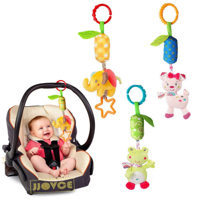 Playpen Mainan Rattle Gantung Stroller Bayi Newborn Bahan Plush