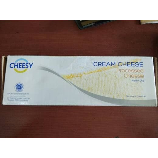 Cream Cheese Cheesy/Keju Cream Cheese Cheesy 2KG