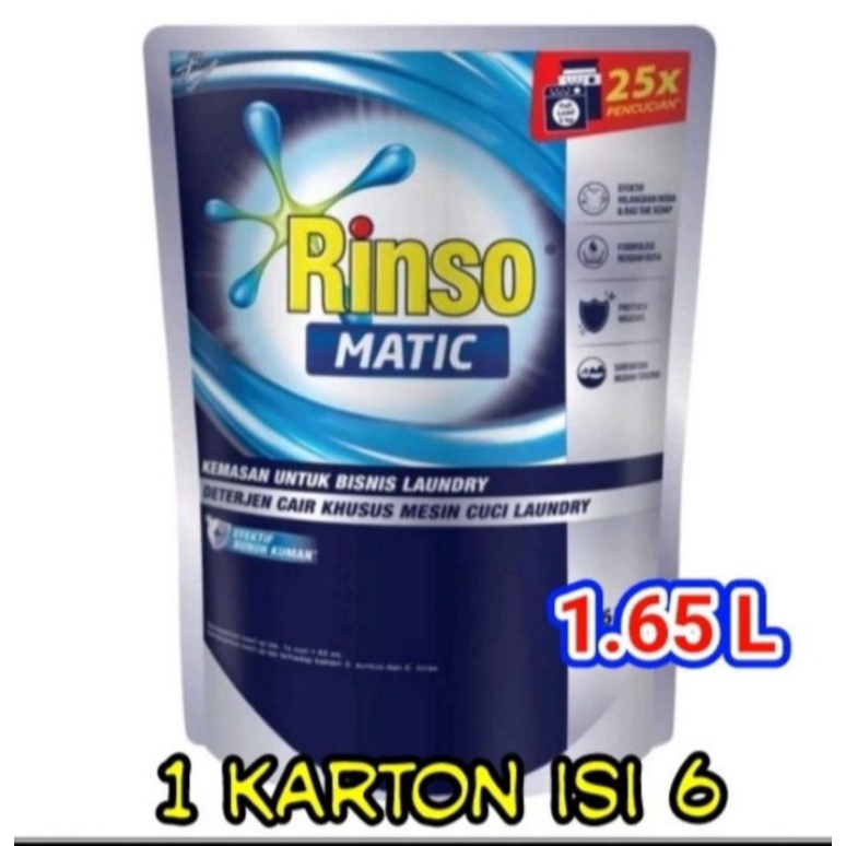 Rinso matic 1,65 liter