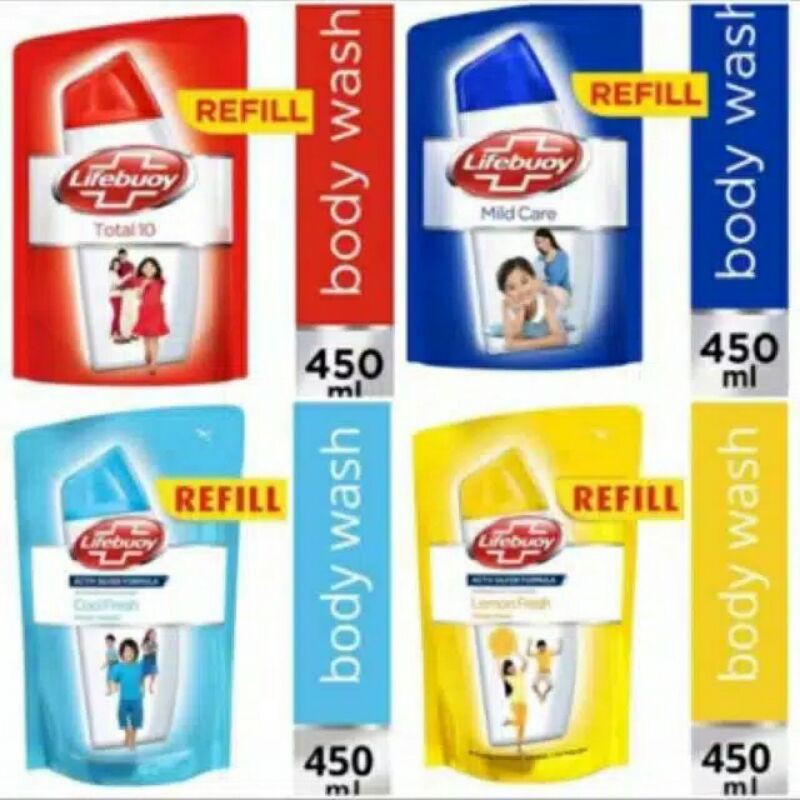 LIFEBOUY ANTI BACTERIAL BODY WASH 900Ml 450 ML Dan 250 Ml