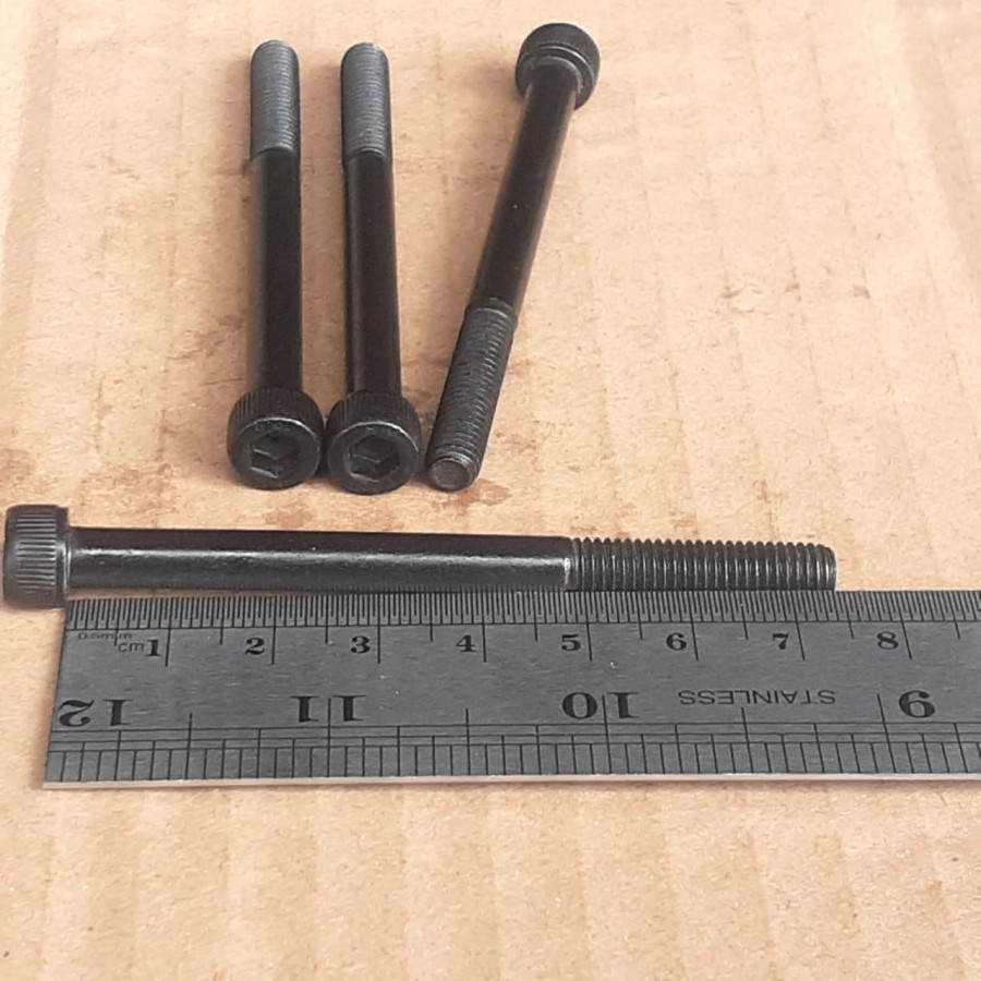 BAUT L M6X75 BAJA / BAUT L BAJA M6 X 75 / BAUT L BAJA M6X75 BAUT L 6X75 (7,5CM) HALF DRAT KUNCI L5