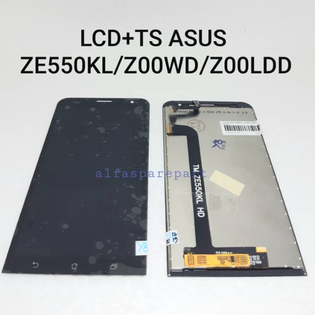 LCD + TS FULLSET ASUS ZE550KL HITAM / Z00WD / Z00LDD /ZENFONE 2 LASER 5.5'