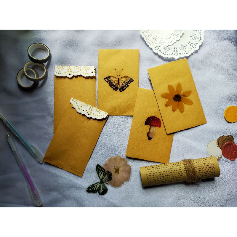 

AMPLOP AESTHETIC KRAFT PAPER / Amplop Serbaguna (min order. 10 pcs)