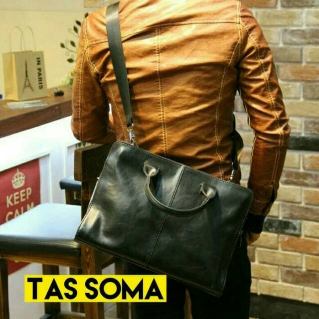 Tas Kerja/selempang Pria (Import) -ISHIYA SOMA-