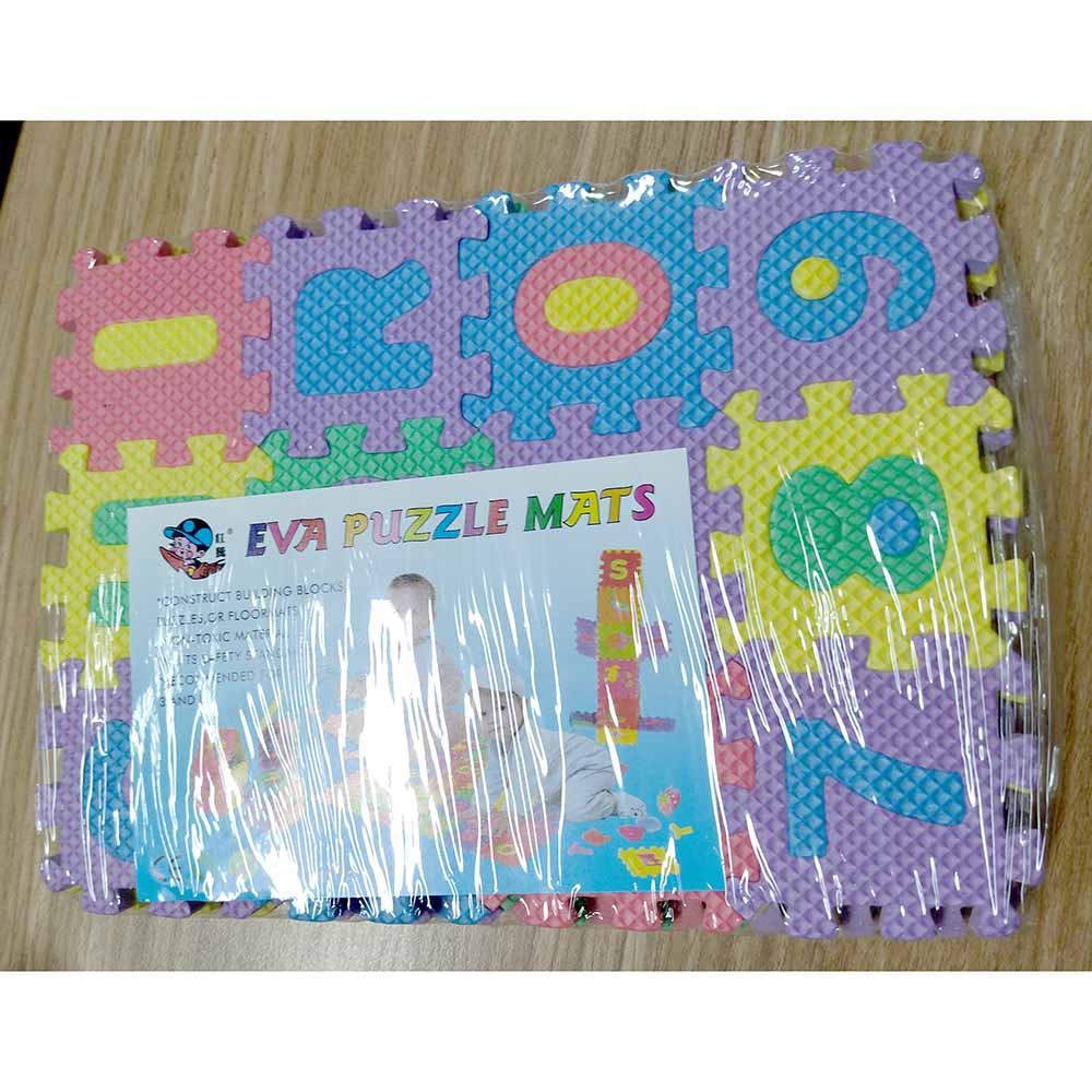 Puzzle Foam Aplhabet &amp; Angka 36PCS - OMTHH5MC Multi-Color