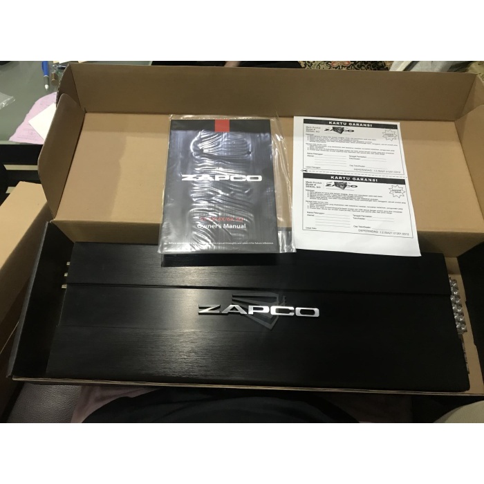 POWER ZAPCO ST 6X SQ 6 CHANNEL AMPLIFIER