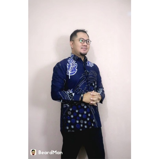 Kemeja Batik Dobby