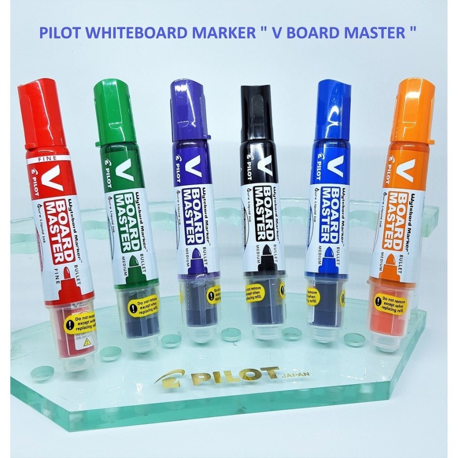

Pilot Pen Whiteboard Marker / WBMA-VBM-M : Spidol Whiteboard