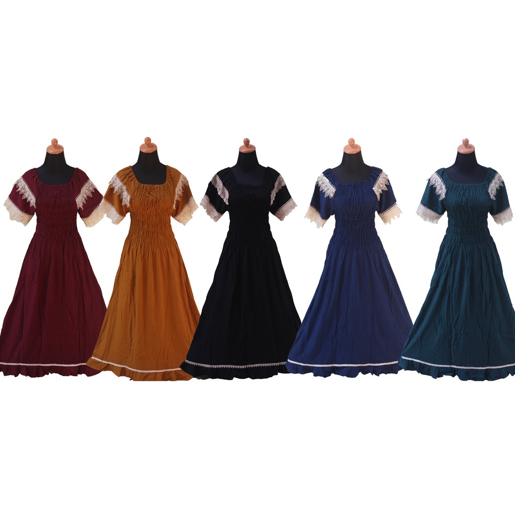 Daster renda/daster arabian/sekdres renda