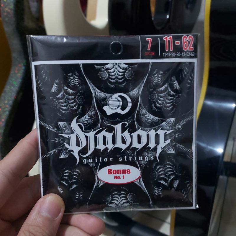 11 62 Djabon 7 Strings Guitar 7 Senar gitar elixir daddario ernie ball