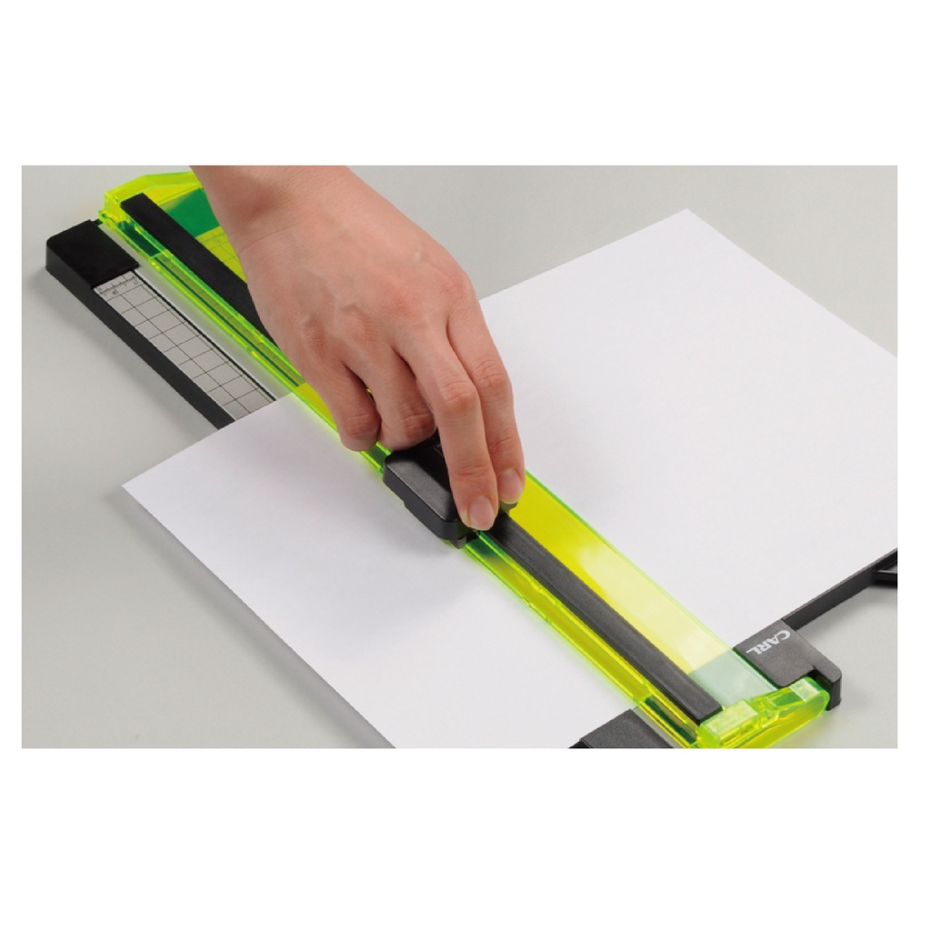 

Carl paper cutter disk light rotary personal trimmer DC 100N