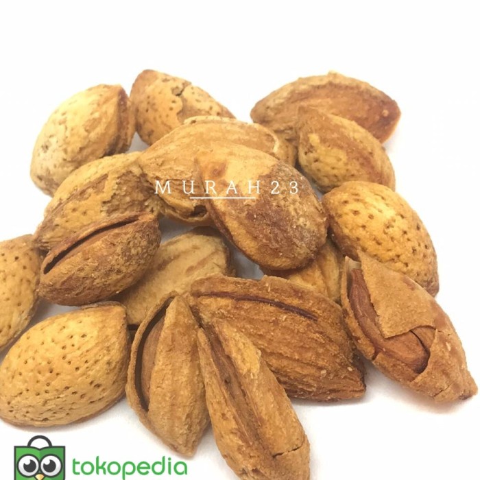 

kacang almond 1kg/Kacang Almond Kulit Original/Kacang Kulit