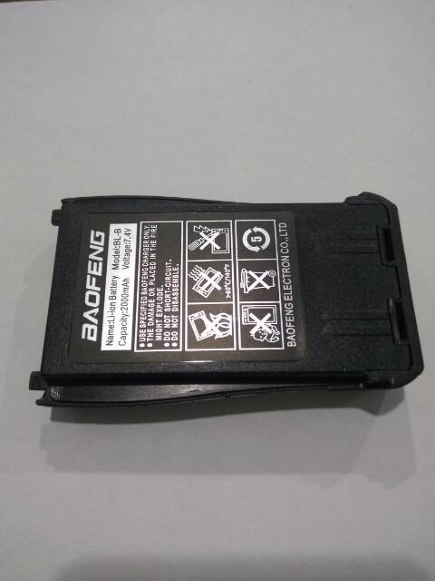 Battery ht uv b5, baterai bl-b li-on litium baofeng voxter 2000 mah 7,4v batery batere batterai ht