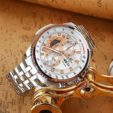 Jam Tangan Pria Casio Edifice Original Chrono EF-558D-7A Original
