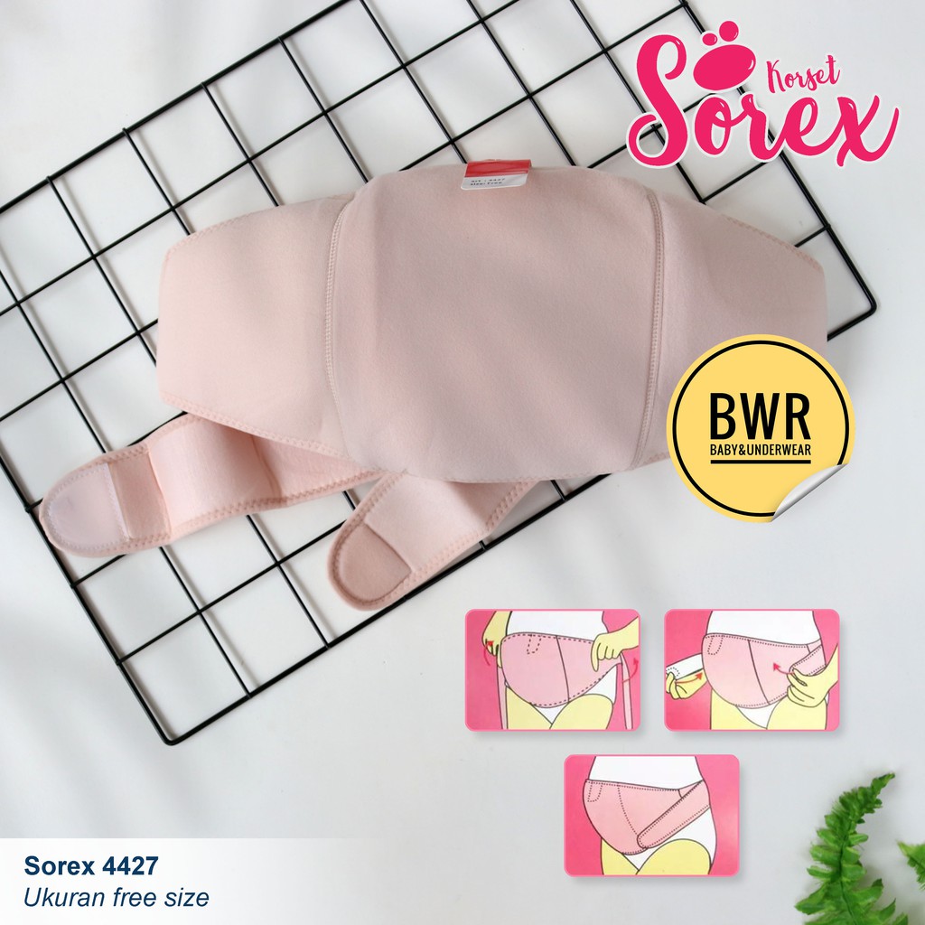 SOREX Korset Penyangga Kehamilan Korset Hamil 4427 Stagen Wanita Ibu Hamil Maternity Support Belt 4427 Anti Gatal | BWR