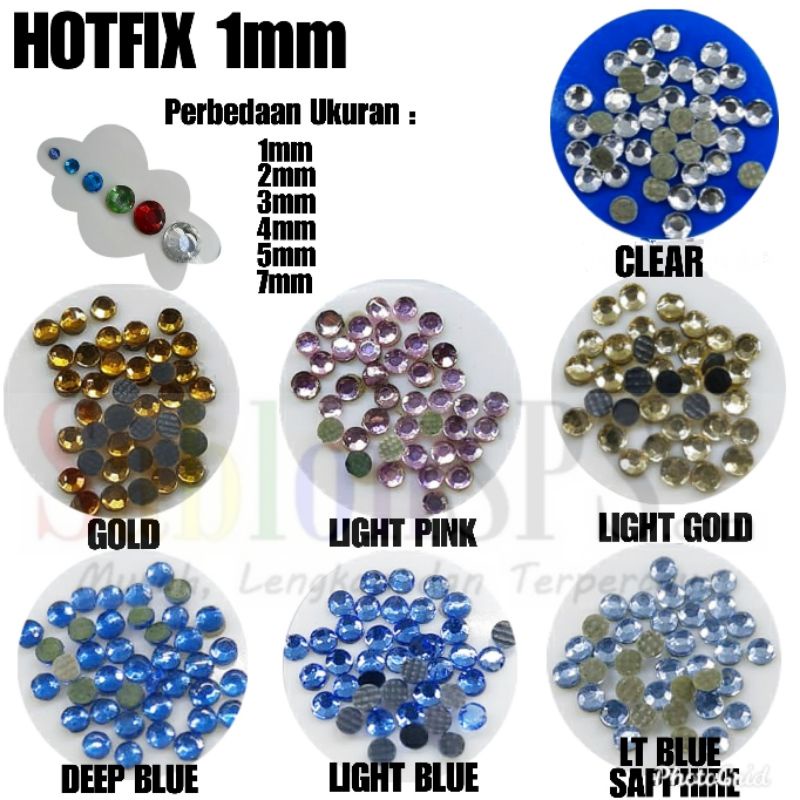 HOTFIX RHINESTONE MUTE 1MM