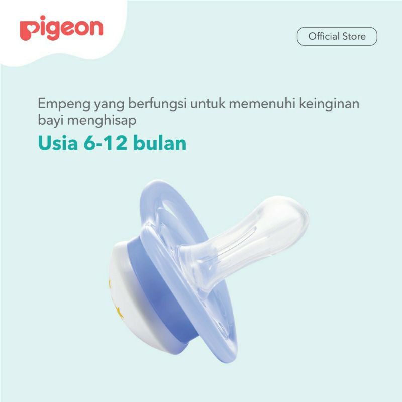 Makassar Compeng empeng bayi Pigeon Silicone Pacifier Mini Light