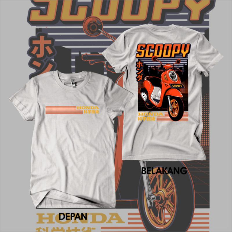 Kaos Motor Honda Scoopy Kaos Motor Scoopy Kaos Scoopy