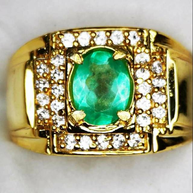 batu natural JAMRUD COLOMBIA emerald beryl top kualitas