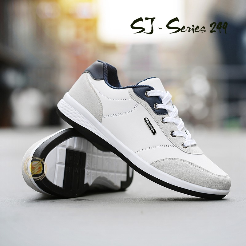 [OOS] (FREE BOX)  Sepatu Sneakers Pria Casual Fashion Santai/Hangout Kualitas Import Premium - 249