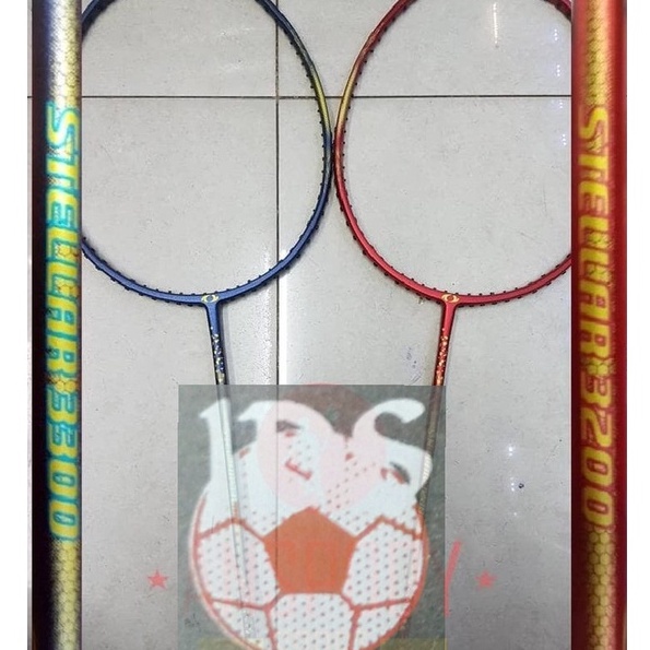 TERBARU RAKET BADMINTON ASTEC STELLAR 3200/3300 ORIGINAL FIRSTHAND - Merah