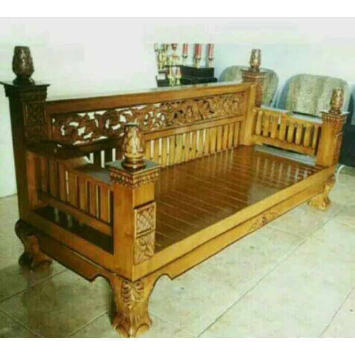 bale bale kayu jati furniture mebel jepara minimalis | Shopee Indonesia