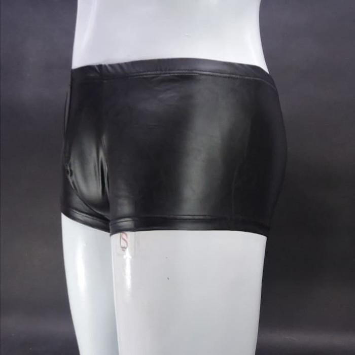 Boxer Pria Sexy Metallic Celana Dalam Pria Underwear Import Mu#009