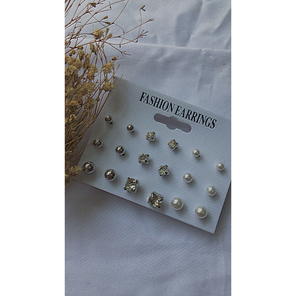 ✿AYN✿ Anting FA26 Import simple SET BIJI/ANTINGSET/ANTINGIMPORT