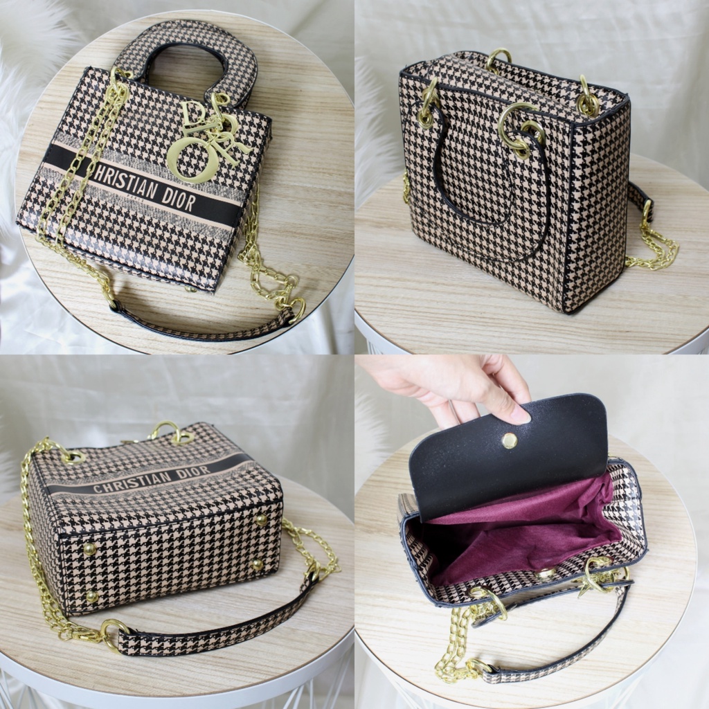 TASHAPPY CR7789 Tas HANDBAG Motif Model Modis Wanita Ada Talpan/Gantungan Terbaru supplier tas import