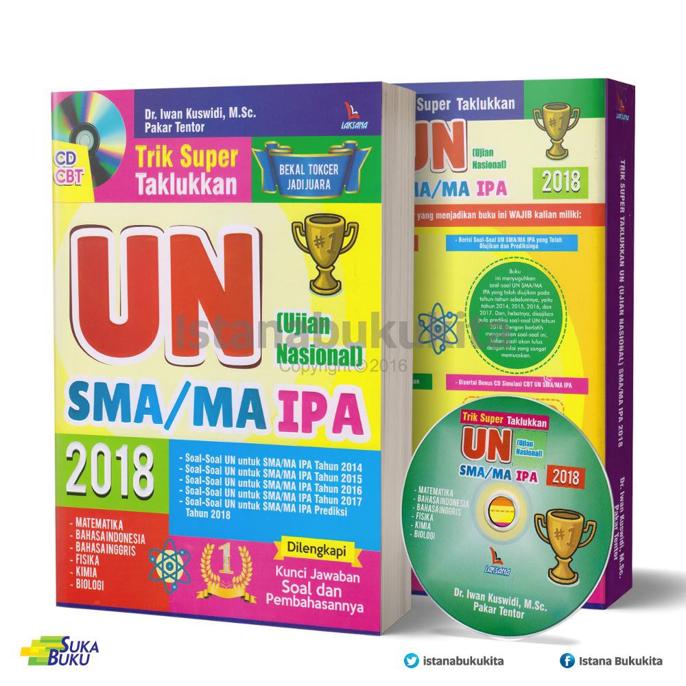 Trik Super Taklukkan Un Ujian Nasional Sma Ma Ipa 2018 Shopee