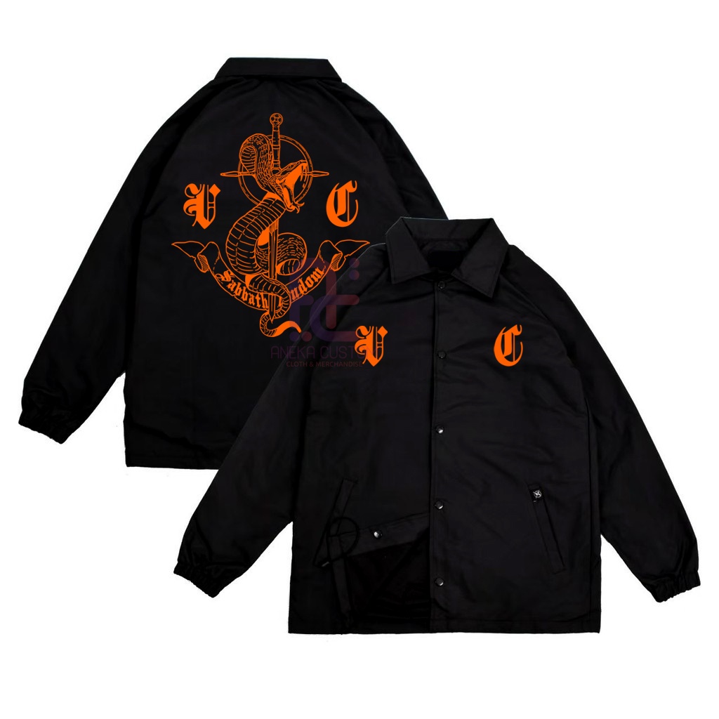 Jaket Coach Windbreaker Sabbath Crew Jaket Sabbath Crew Windbreaker