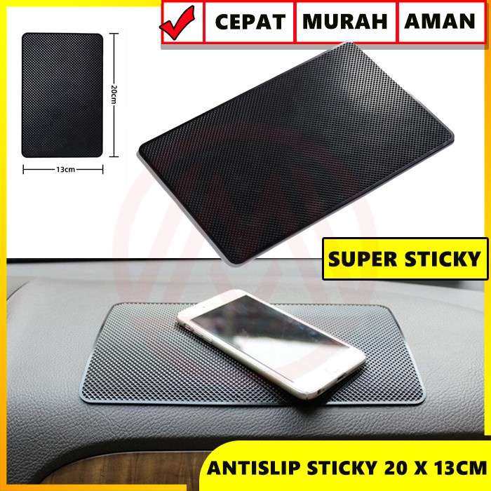 Trend-ANTI SLIP DASHBOARD ANTISLIP DASHBOARD STICKY PAD SLIP PAD 20CM X 13 CM