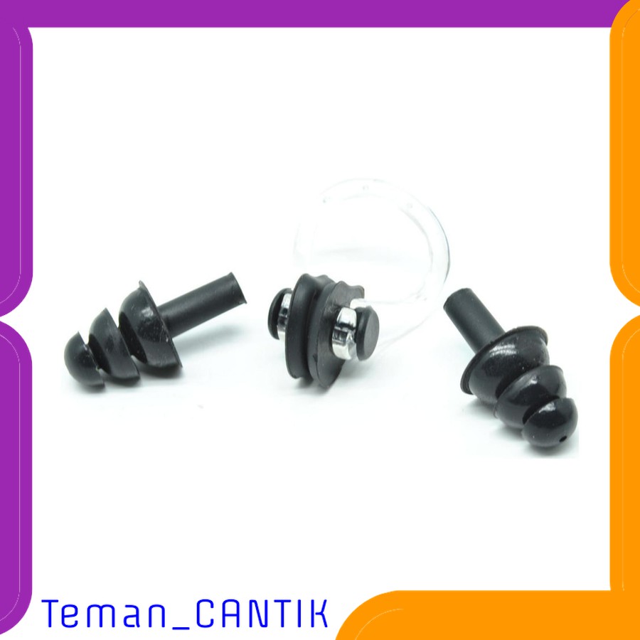 TC-DV038 TaffSPORT Penutup Hidung dan Penyumbat Telinga untuk Renang