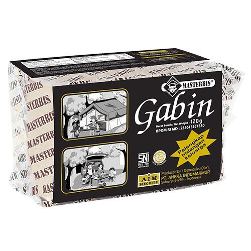 

AIM Masterbis Biskuit Gabin 120gr