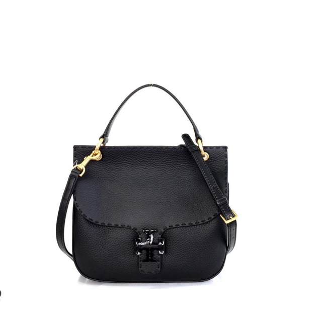 TB McGraw Leather Satchel Bag