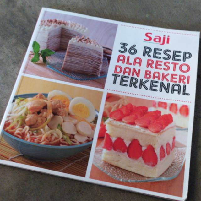 

34 resep ala resto dan bakeri terkenal free buku resep