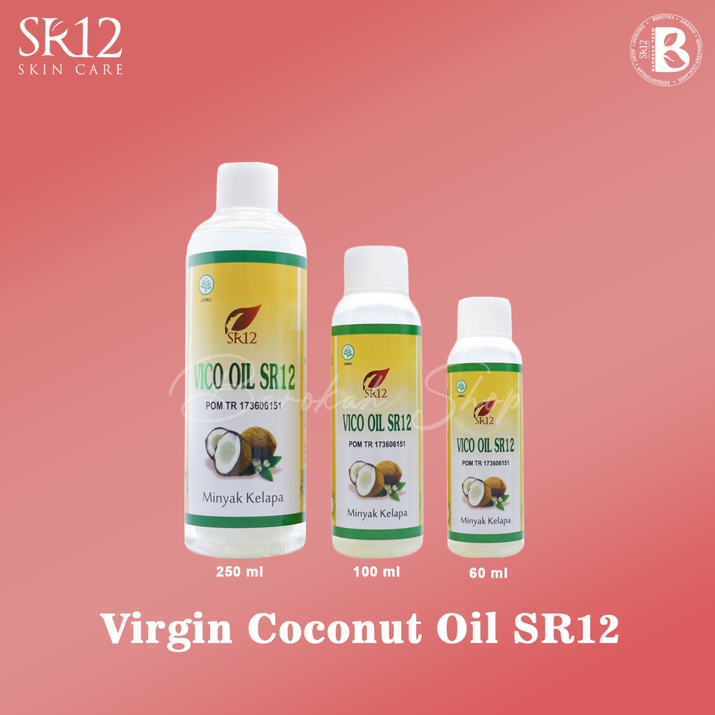VICO Virgin Coconut Oil SR12 Minyak Kelapa Kapsul Cair