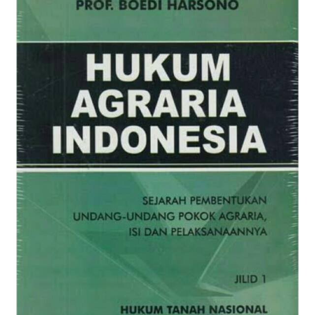 

HUKUM AGRARIA Jilid 1.