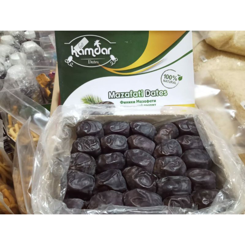 Kurma Kamdar Dates Bam Anggur Mazafati Dates 750gr