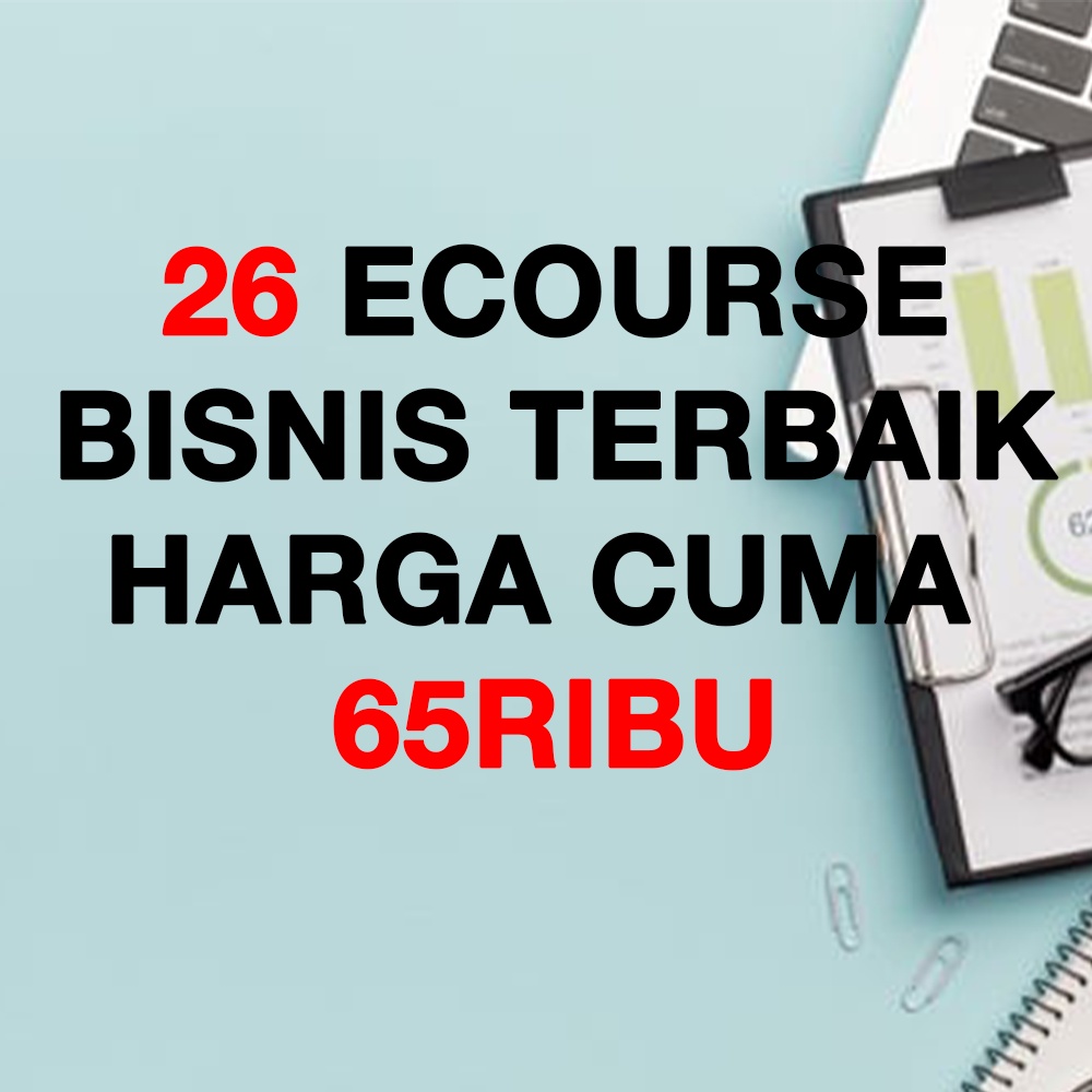 26 ecourse bisnis paket lengkap