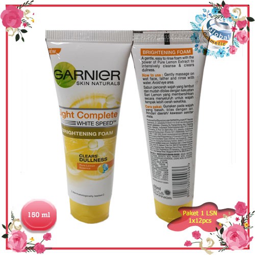 Skin Care Garnier Light Complete Brightening Foam-50ml (Paket 1Lsn)