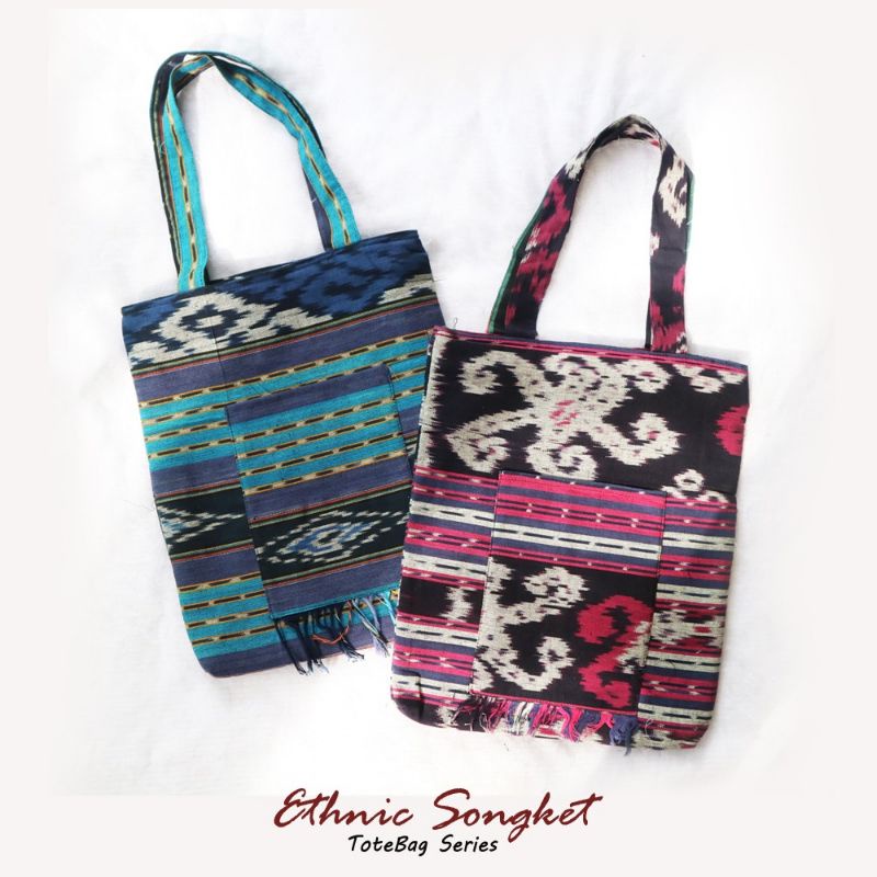 Totebag Kain Songket / Tas Etnik / Ethnic Songket Series