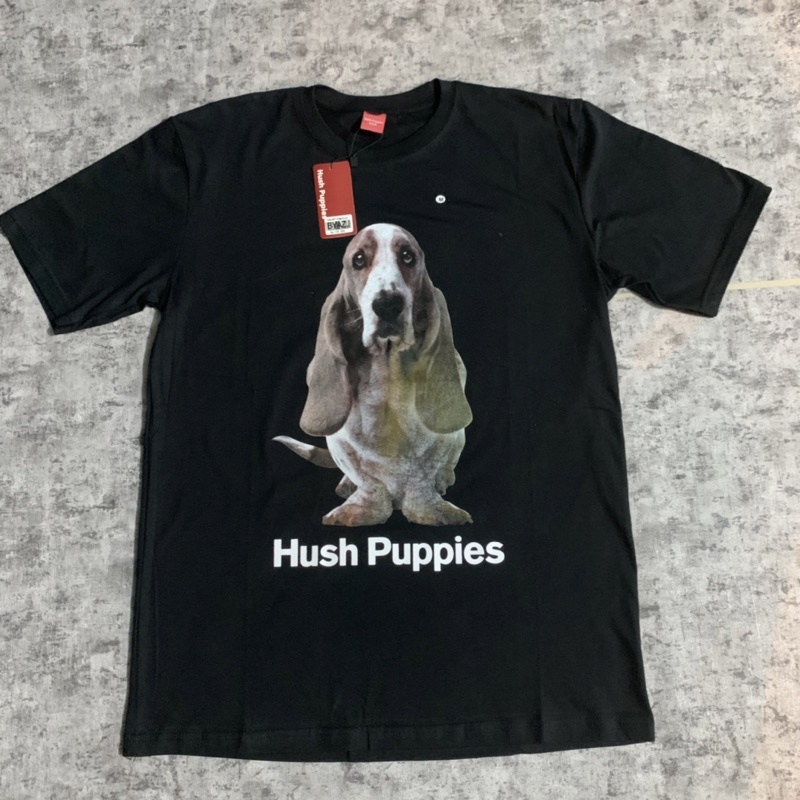 kaos hush puppies big logo