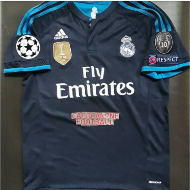 Jersey real madrid 15 16 retro 2015 2016 3rd 2014 14 full patch