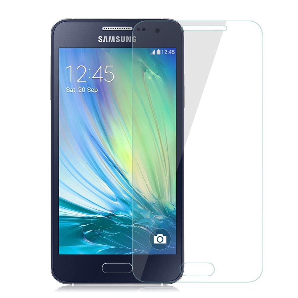 Tempered glass Samsung A3 A5 A8 Tahun 2015 Screenguard antigores kaca Temperglass