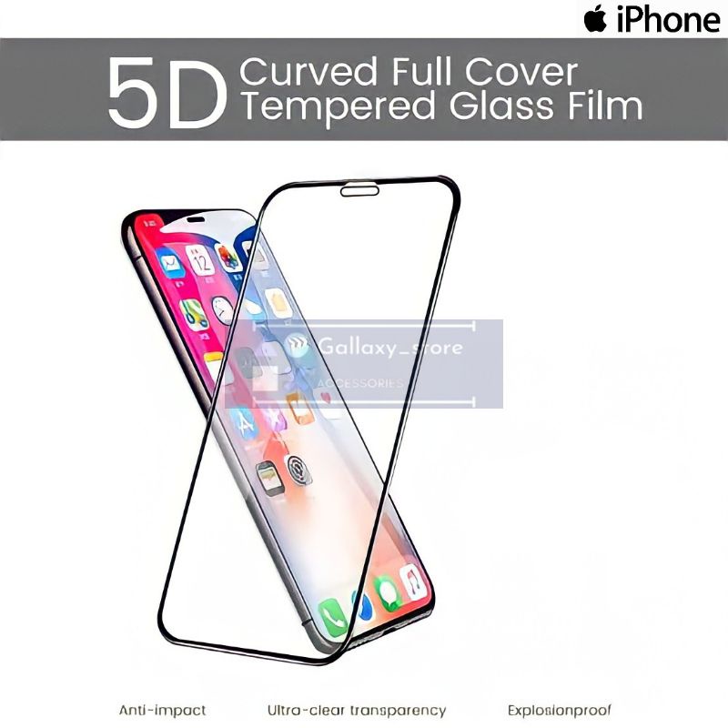 TG TEMPERED GLASS IPHONE FULL 5D / ANTI GORES / PELINDUNG LAYAR 5D FULL ALL TYPE IPHONE 6G 6+ 7G 7+ 8 PLUS X XR XS XS MAX 11 11 PRO 11 PRO MAX 12 12 PRO MAX 13 13pro 14 13pro max