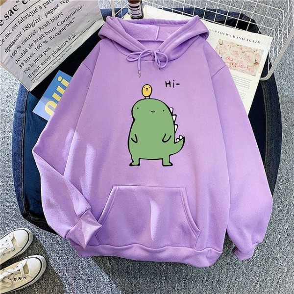 jaket sweater hoodie HI dino